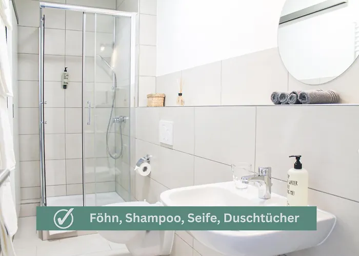 Apartamento Tropical - Fuer Freunde & Familien, Stadtnah, Parkplatz, E-ladestation, Gitterbox Fuer Fahrraeder, Fitnessstudio, Digitale Gaestemappe Mit Restaurant- Und Unternehmenstipps *